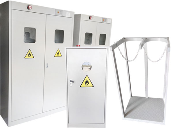 實驗室氣瓶柜、燃氣柜，氣瓶固定架