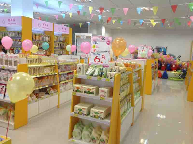 成都嬰幼兒用品店展示柜臺 工廠量身定制，打造品牌專屬形象